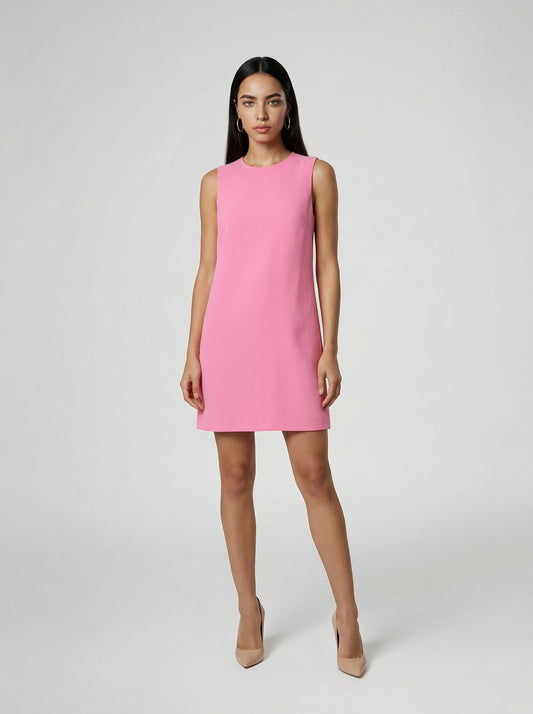 Dolce & Gabbana Pink Acetate Casual Dress