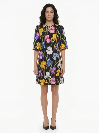 Dolce & Gabbana Multicolor Cotton Casual Dress