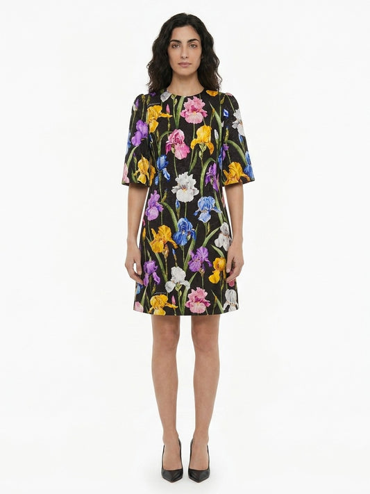 Dolce & Gabbana Multicolor Cotton Casual Dress