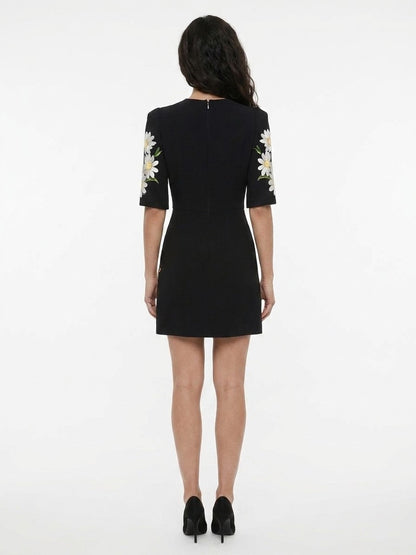 Dolce & Gabbana Multicolor Wool Casual Dress