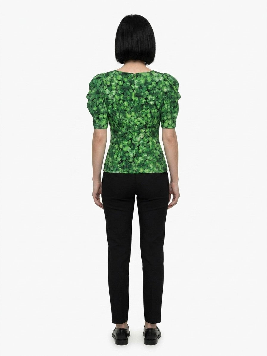 Dolce & Gabbana Multicolor Elastane Pattern Shirt