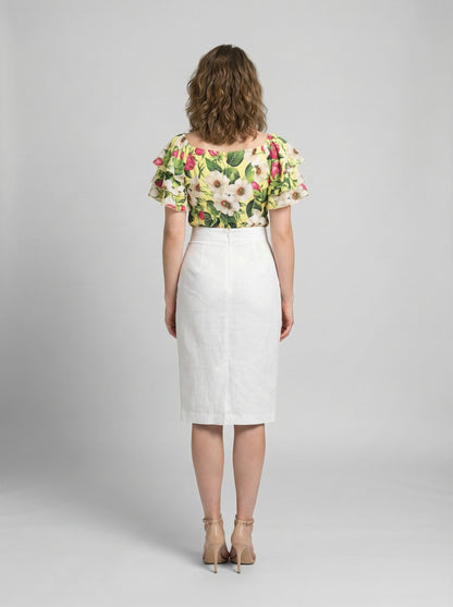 Dolce & Gabbana Multicolor Elastane Pattern Shirt