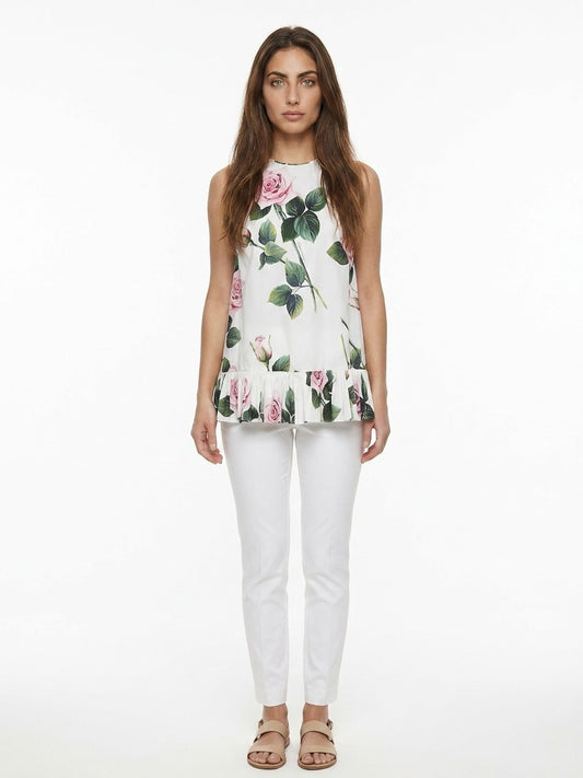 Dolce & Gabbana Multicolor Cotton Casual Dress