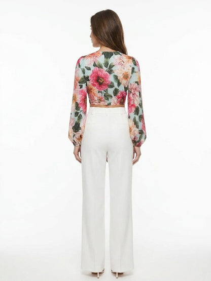 Dolce & Gabbana Multicolor Elastane Pattern Shirt