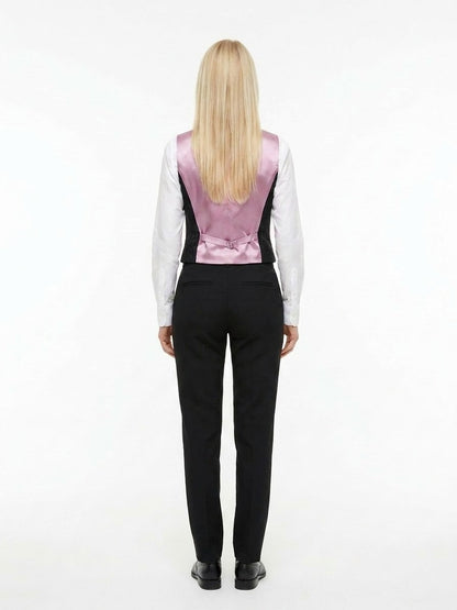 Dolce & Gabbana Black Acetate Waistcoat