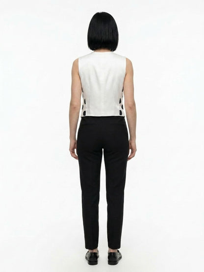 Dolce & Gabbana Multicolor Polyamide Waistcoat