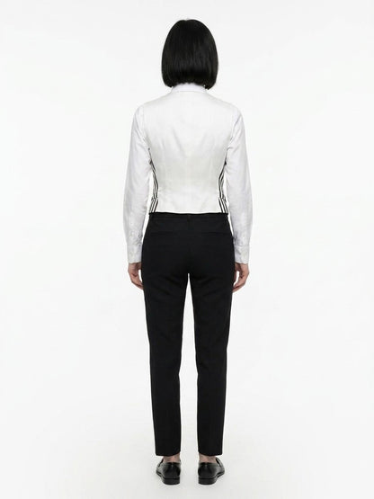 Dolce & Gabbana Bicolor Cotton Waistcoat