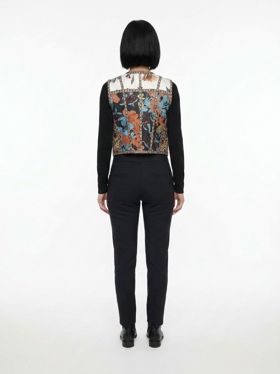Dolce & Gabbana Multicolor Polyamide Waistcoat