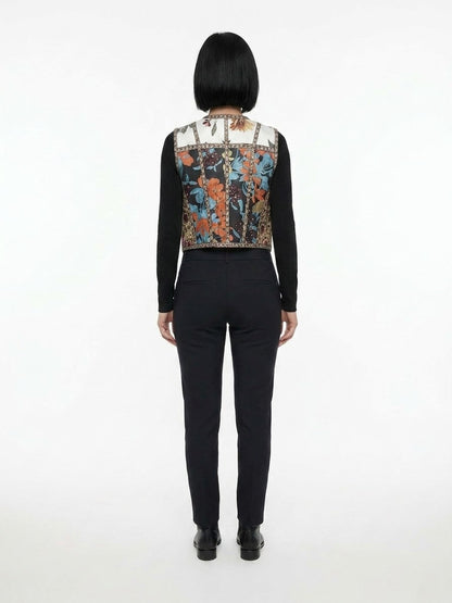 Dolce & Gabbana Multicolor Polyamide Waistcoat