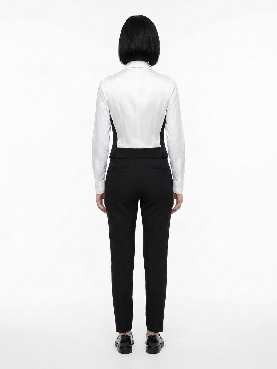 Dolce & Gabbana Blue Elastane Waistcoat