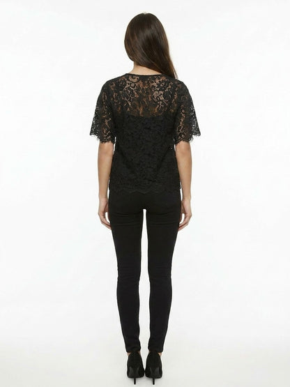 Dolce & Gabbana Black Cotton T-Shirt