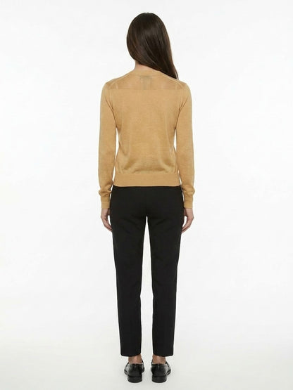 Dolce & Gabbana Yellow Cotton Cardigan