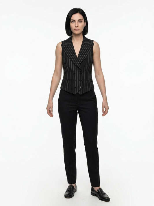 Dolce & Gabbana Multicolor Wool Waistcoat