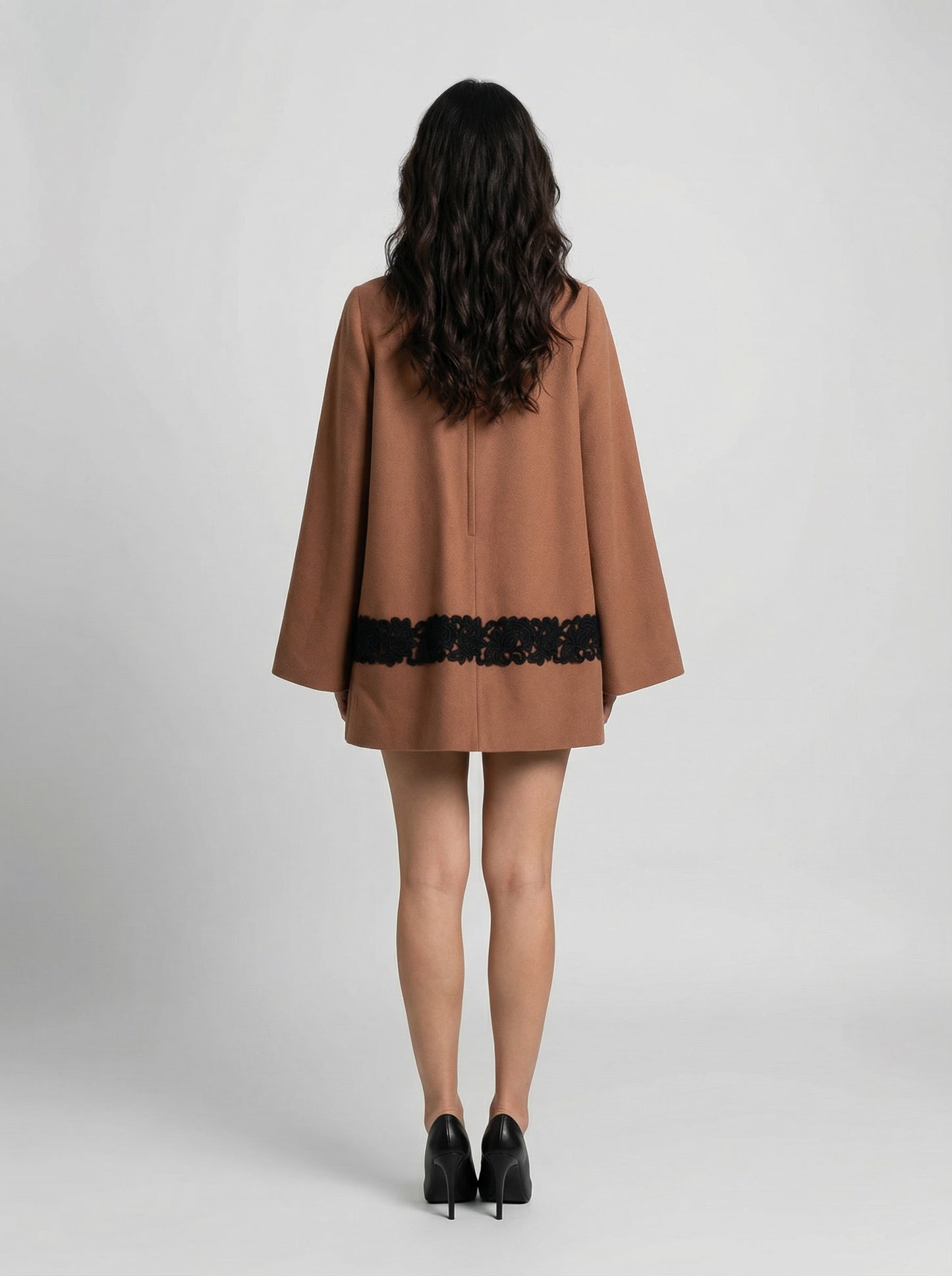 Dolce & Gabbana Brown Elastane Casual Dress