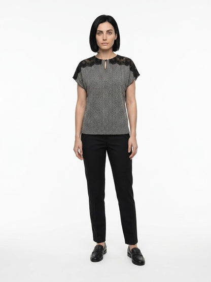 Dolce & Gabbana Blue Polyamide T-Shirt