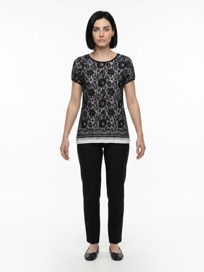 Dolce & Gabbana Multicolor Polyamide T-Shirt