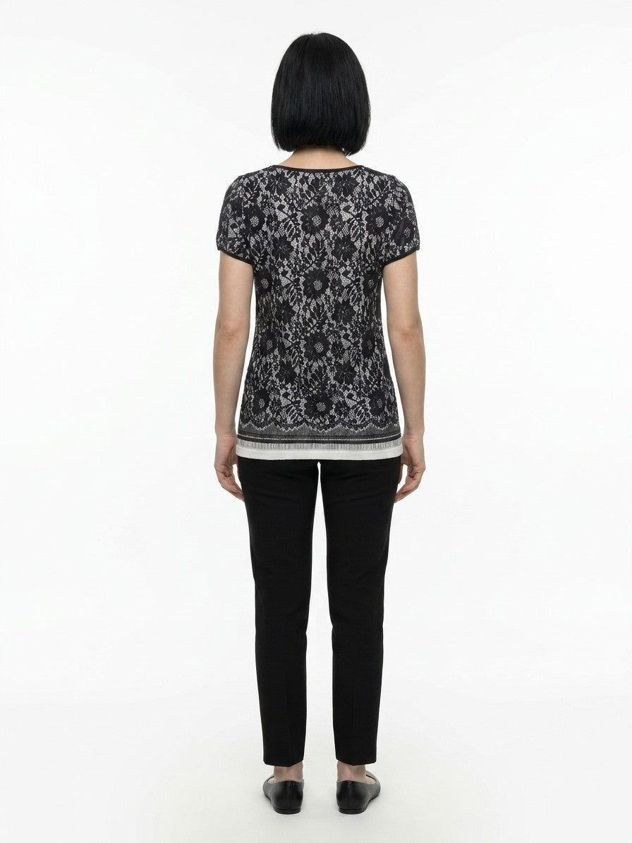 Dolce & Gabbana Multicolor Polyamide T-Shirt