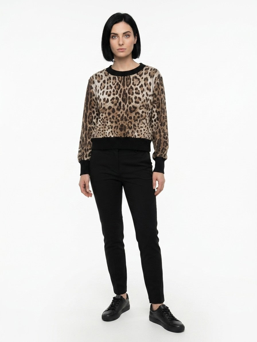 Dolce & Gabbana Multicolor Cotton Sweatshirt