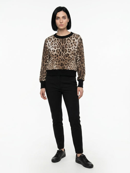 Dolce & Gabbana Multicolor Cotton Sweatshirt