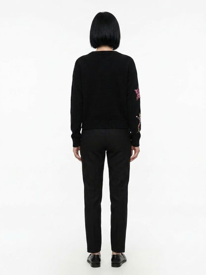 Dolce & Gabbana Multicolor Cashmere Sweatshirt