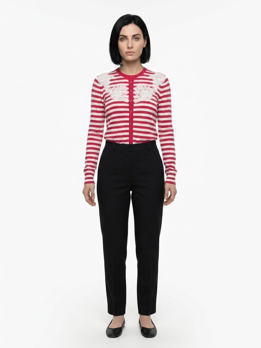 Dolce & Gabbana Multicolor Silk Cardigan