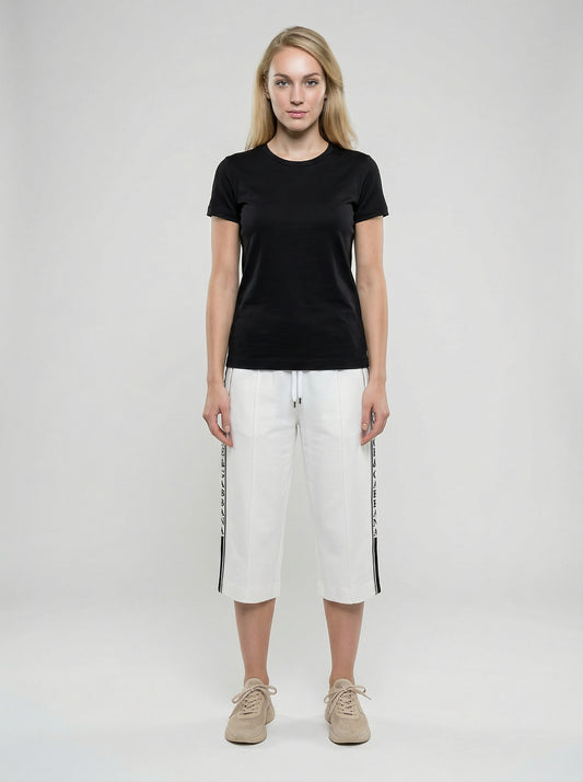 Dolce & Gabbana White Elastane T-Shirt