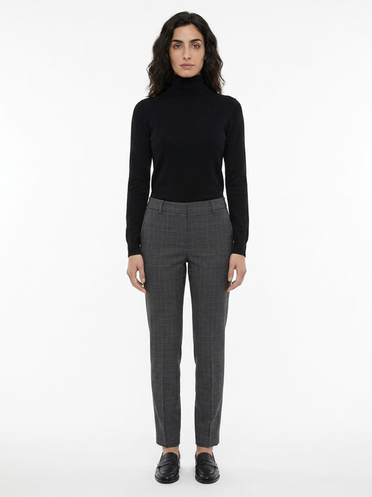 Dolce & Gabbana Multicolor Virgin Wool Dress Pants