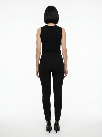 Dolce & Gabbana Black Acetate Skinny Pants