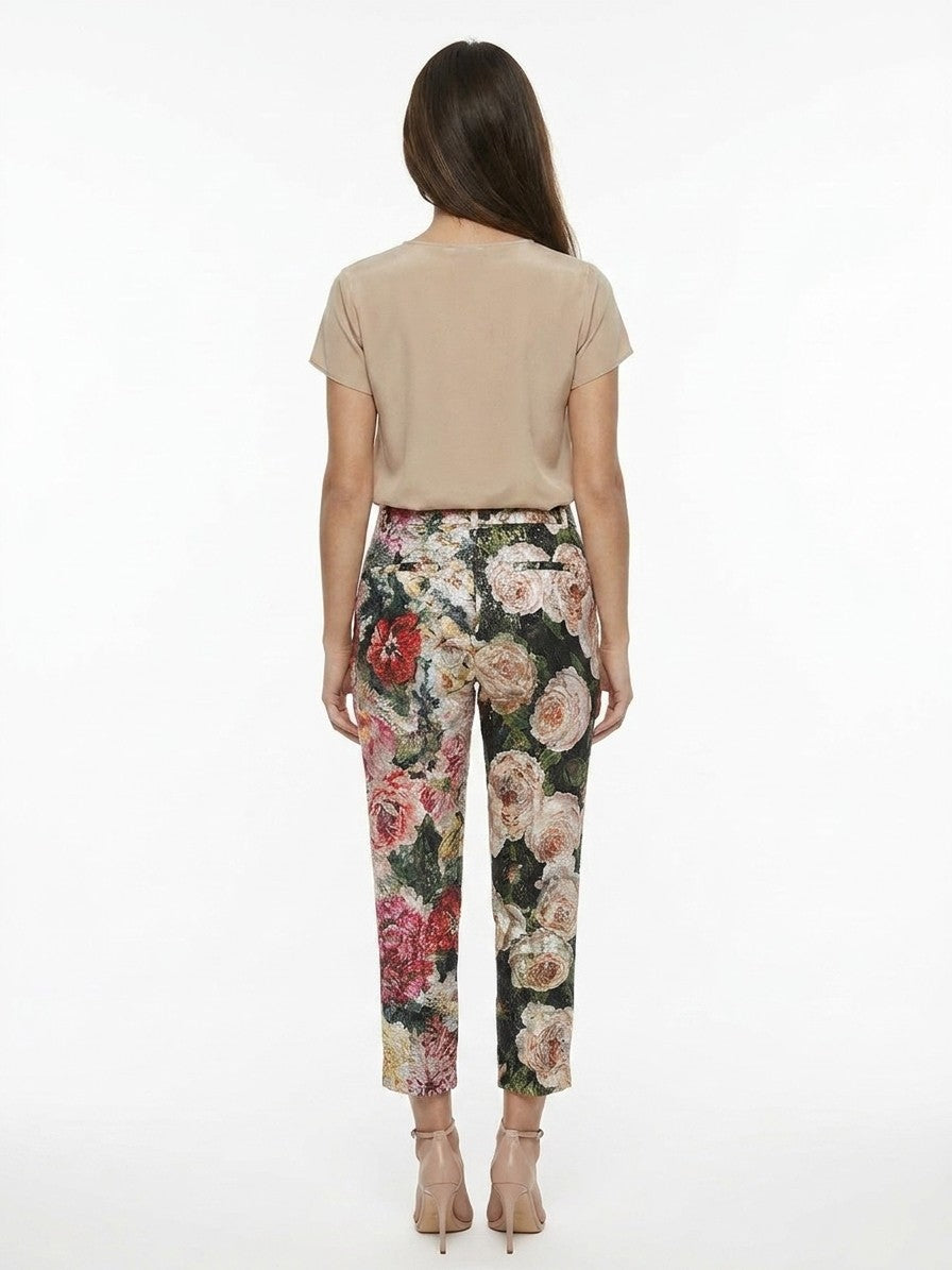 Dolce & Gabbana Multicolor Cotton Casual Pants