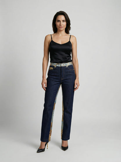 Dolce & Gabbana Blue Cotton Jeans Denim