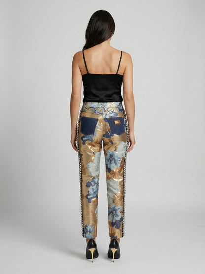 Dolce & Gabbana Blue Cotton Jeans Denim