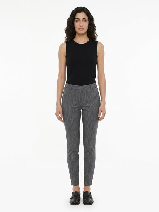 Dolce & Gabbana Multicolor Virgin Wool Casual Pants