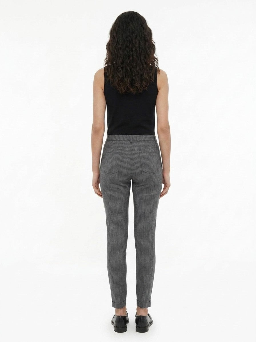 Dolce & Gabbana Multicolor Virgin Wool Casual Pants