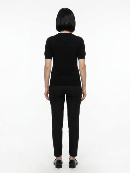 Dolce & Gabbana Black Cashmere Sweater