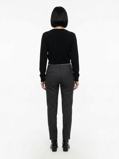 Dolce & Gabbana Black Cashmere Sweatshirt