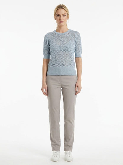 Dolce & Gabbana Light Blue Virgin Wool Sweatshirt