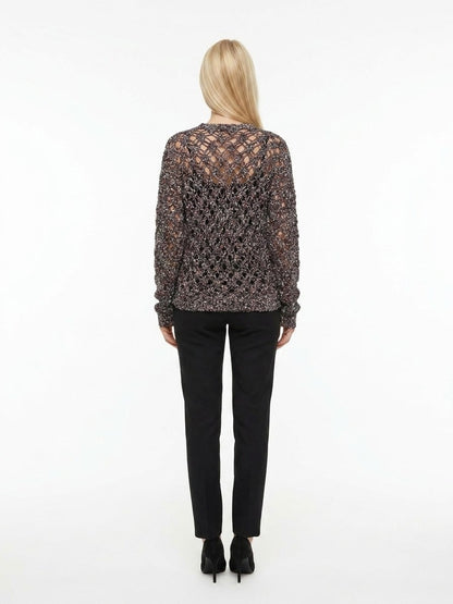 Dolce & Gabbana Blue Cashmere Sweatshirt