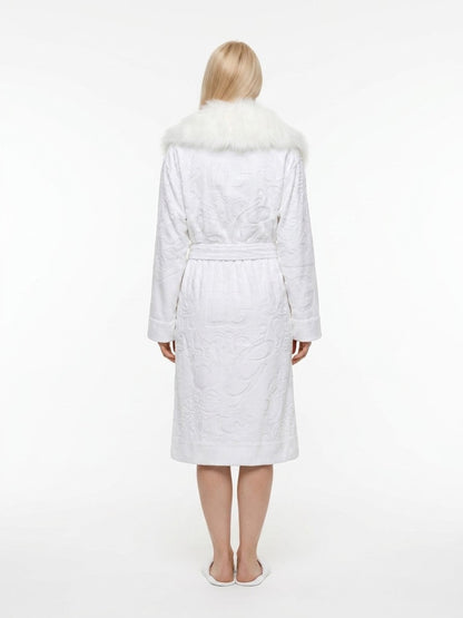 Dolce & Gabbana Multicolor Cotton Bathrobe