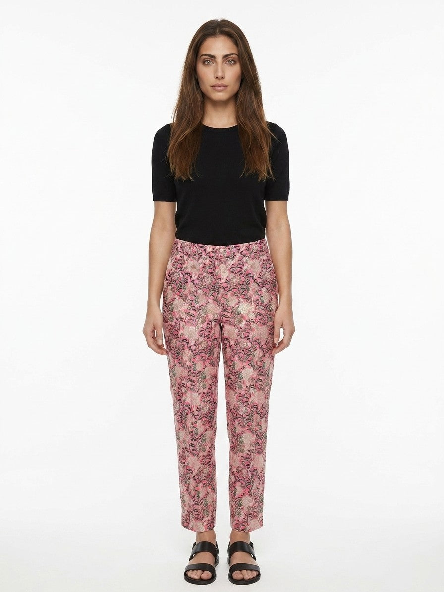 Dolce & Gabbana Multicolor Cotton Casual Pants
