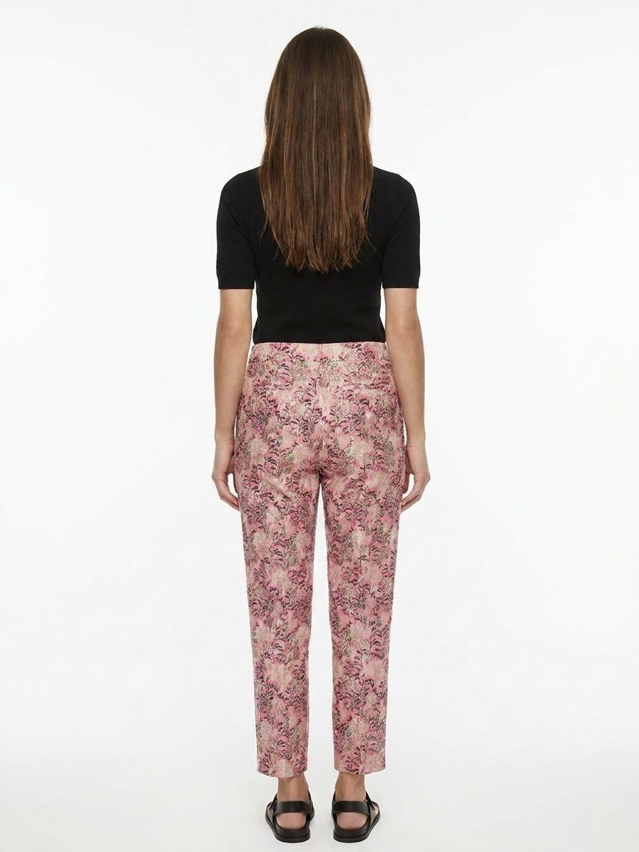 Dolce & Gabbana Multicolor Cotton Casual Pants