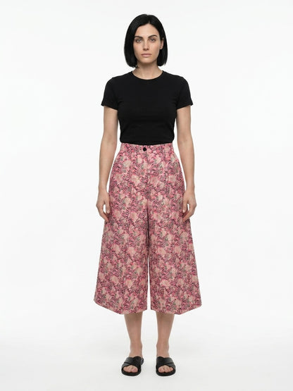 Dolce & Gabbana Multicolor Cotton Casual Pants