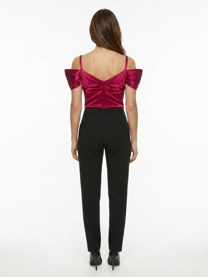 Dolce & Gabbana Pink Silk T-Shirt