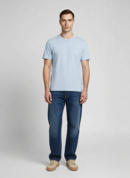 Balmain Bicolor Cotton T-Shirt