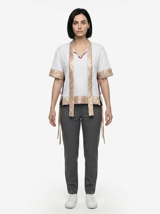 Dolce & Gabbana White Elastane T-Shirt