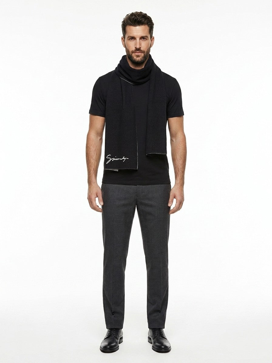 Givenchy Bicolor Wool Scarf