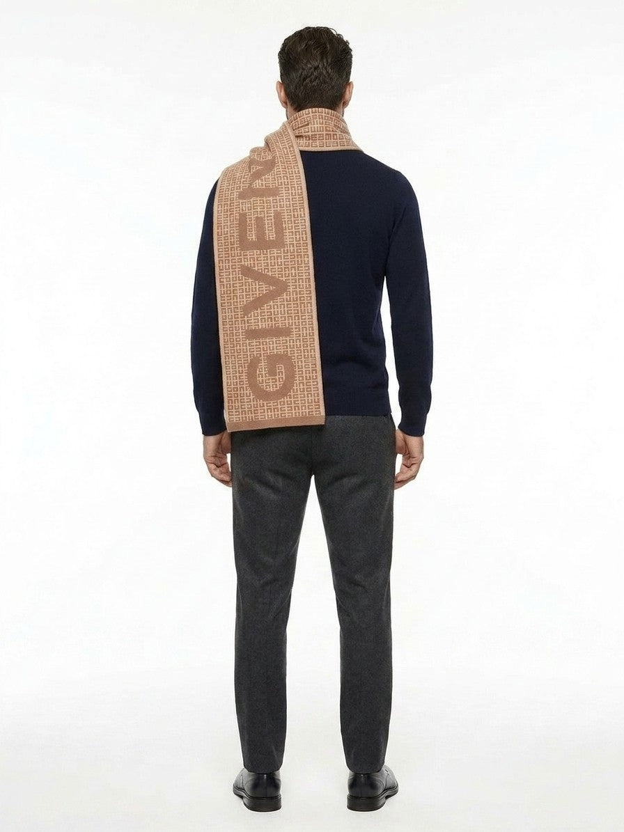Givenchy Bicolor Wool Foulard