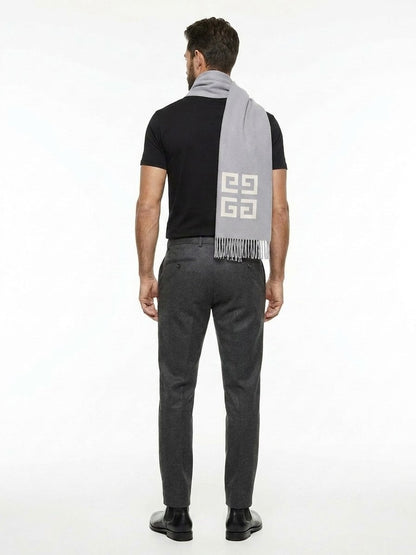 Givenchy Bicolor Virgin Wool Scarf