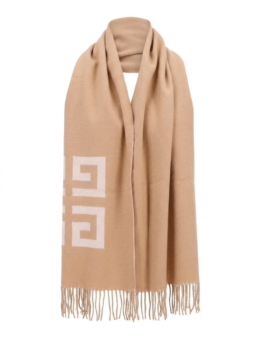 Givenchy Bicolor Virgin Wool Scarf