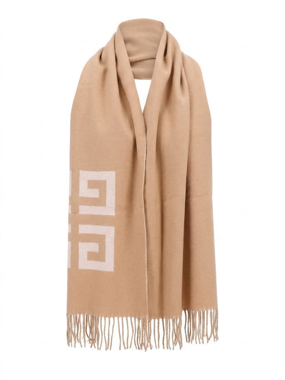 Givenchy Bicolor Virgin Wool Scarf