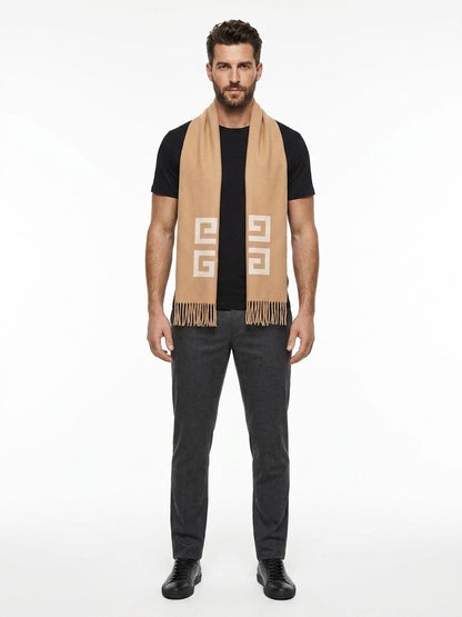 Givenchy Bicolor Virgin Wool Scarf